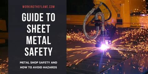 sheet metal shop process safety managment|sheet metal safety precautions pdf.